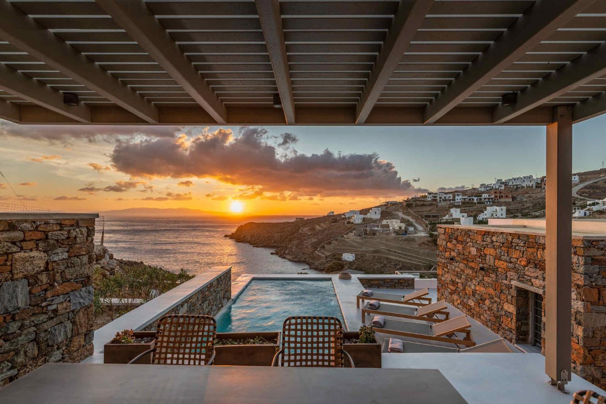 Phos Villas Tinos Agios Romanos Esterno foto