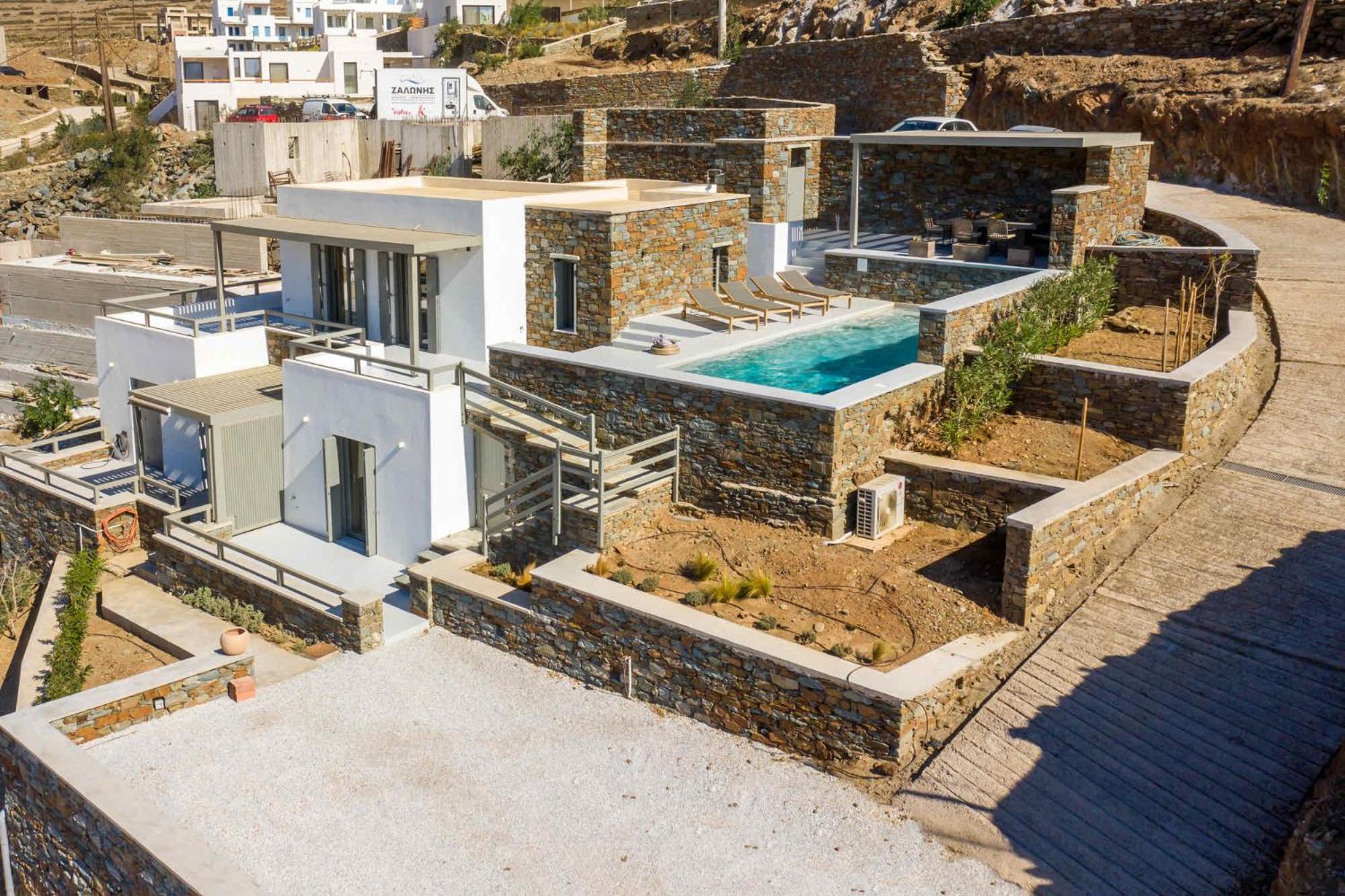 Phos Villas Tinos Agios Romanos Esterno foto