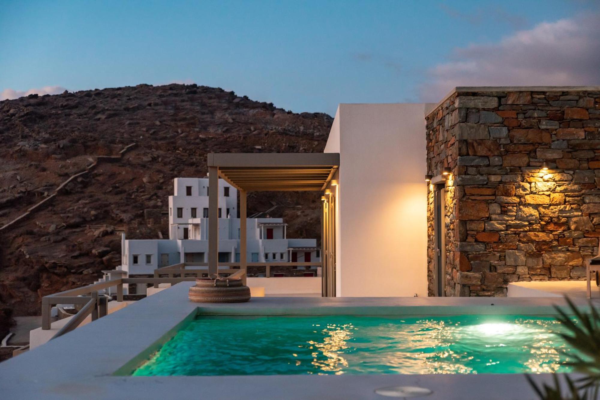 Phos Villas Tinos Agios Romanos Esterno foto