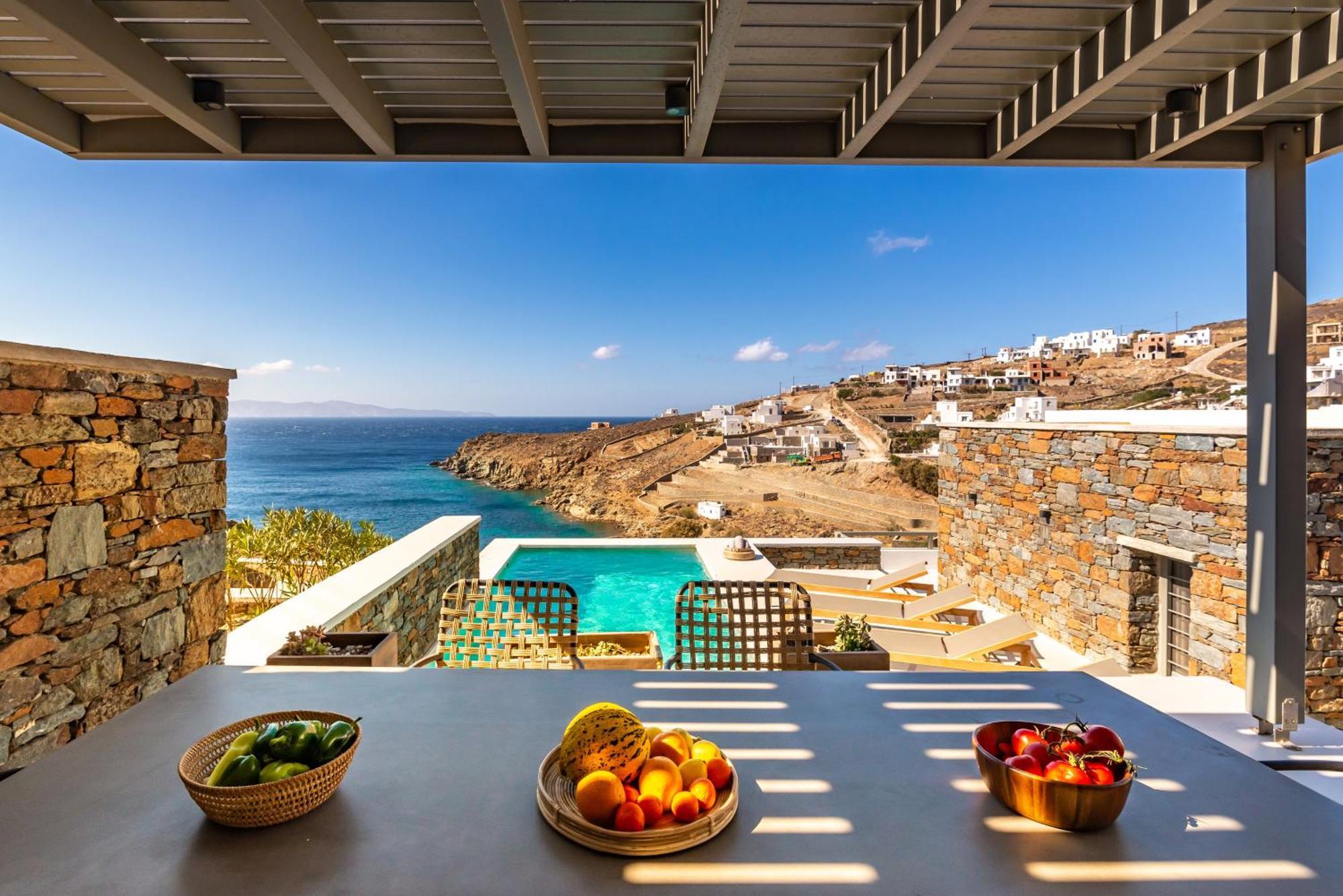 Phos Villas Tinos Agios Romanos Esterno foto